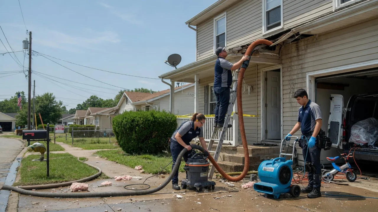 Water Damage Restoration in Auburntown, TN near me